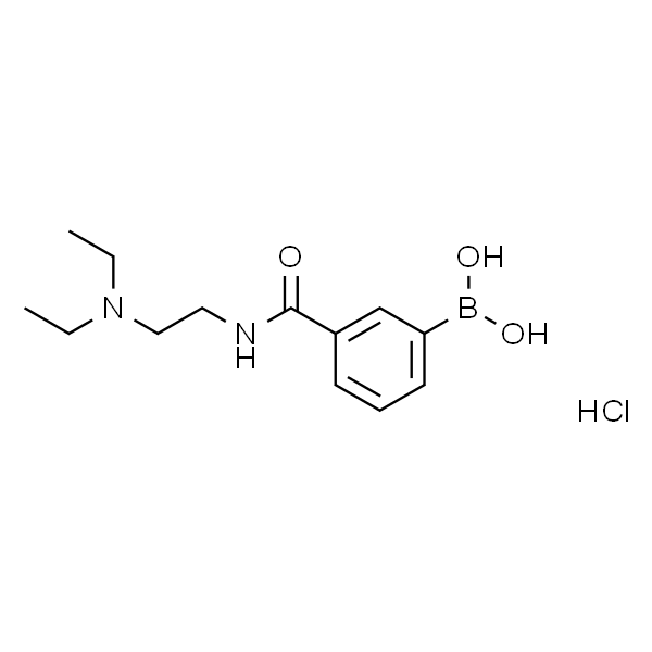 3-[2-(二乙基氨基)乙基氨甲酰基]苯硼酸盐酸盐