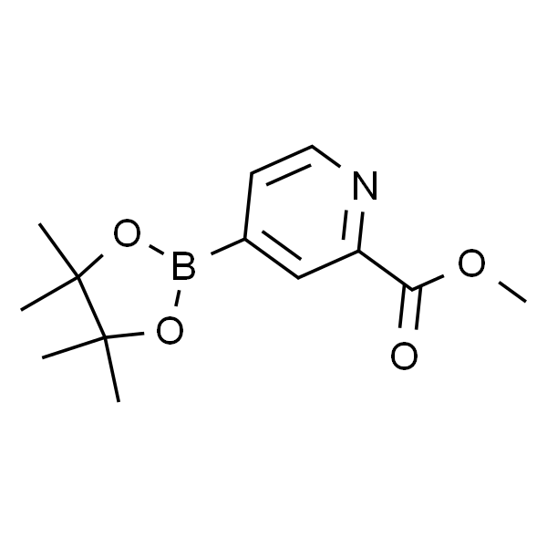 4-(4,4,5,5-四甲基-1,3,2-二氧杂硼杂环戊烷-2-基)吡啶-2-羧酸甲酯