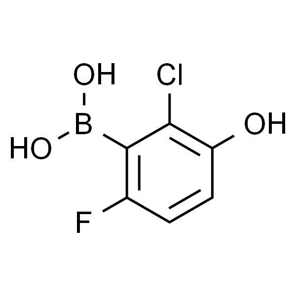 2-Chloro-6-fluoro-3-hydroxyphenylboronic acid