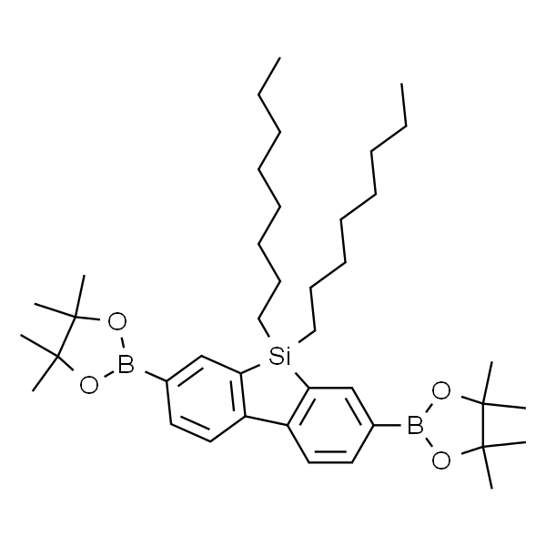 9,9-二辛基-9H-9-硅杂芴-2,7-双(硼酸频哪醇酯)