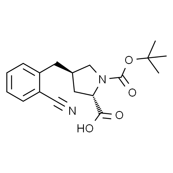 Boc-(R)-γ-(2-cyano-benzyl)-L-proline