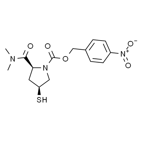 (2S,4S)-2-(二甲基氨基甲酰)-4-巯基-1-吡咯烷甲酸4-硝基苯甲酯