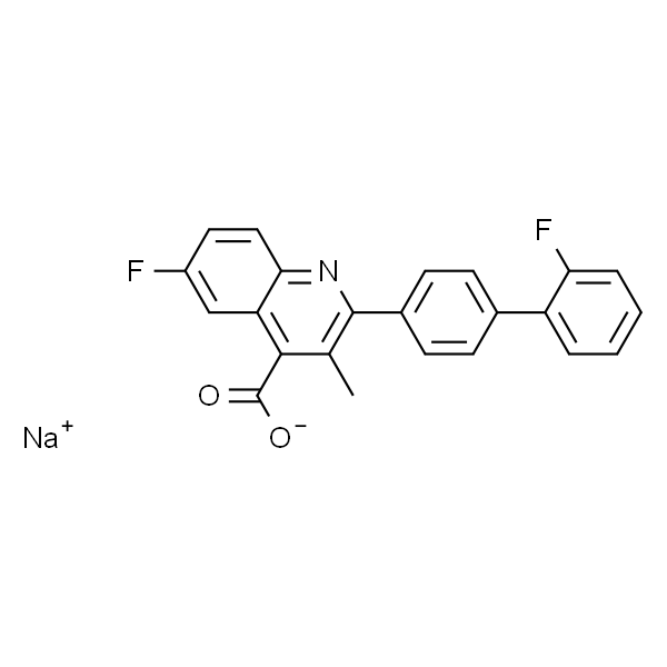 6-氟-2-(2'-氟-[1,1'-联苯]-4-基)-3-甲基喹啉-4-羧酸钠