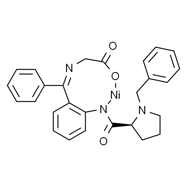 (S)-(O-(N-苄基脯氨基酸)氨基)(苯基) 亚甲基亚氨基乙酸酯-N,N,N-镍(II)