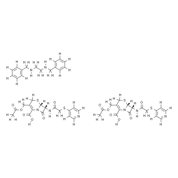 双((6R,7R)-3-(乙酰氧基甲基)-8-氧代-7-(2-(吡啶-4-基硫基)乙酰氨基)-5-硫杂-1-氮杂双环[4.2.0]辛烷-2-烯-2-羧酸) N1,N2-二苄基乙烷-1,2-二胺盐