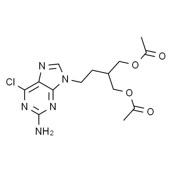 2-(2-(2-氨基-6-氯-9H-嘌呤-9-基)乙基)丙烷-1,3-二乙酸二酯