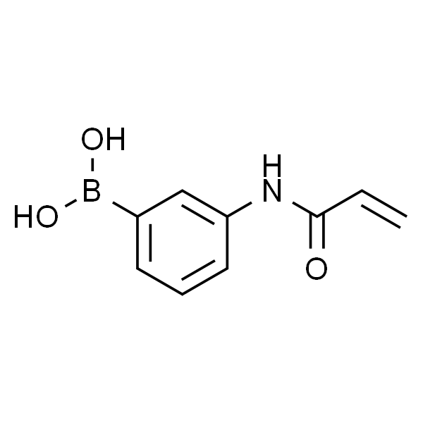 3-丙烯酰胺基苯硼酸 (含不同量的酸酐)