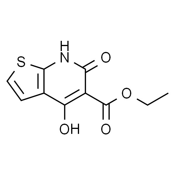 4-羟基-6-氧代-6，7-二氢噻吩并[2，3-b]吡啶-5-羧酸乙酯
